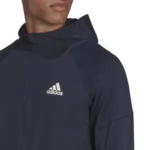 Full zip hooded training sweatshirt adidas image-5