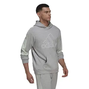 Sweatshirt med hætte og broderet badge adidas Future Icons image-2