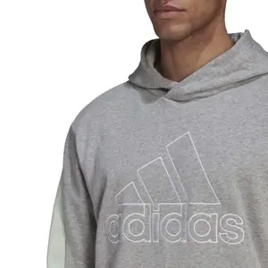 Sweatshirt med hætte og broderet badge adidas Future Icons image-6