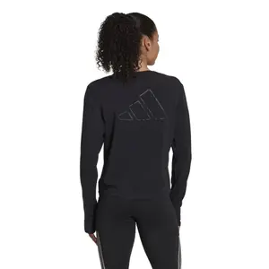 Maillot à manches longues femme adidas Run icons made with nature image-3