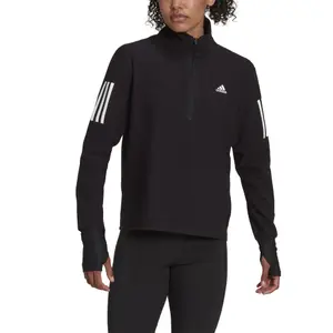 Løbe-sweatshirt med 1/2 lynlås til kvinder adidas Own the Run image-2