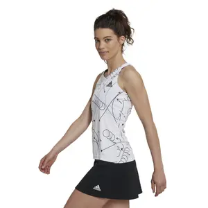 Camiseta de tirantes gráfica del club de tenis de mujer adidas image-5