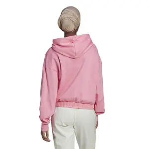 Kort sweatshirt med hætte til kvinder adidas Studio Lounge image-5