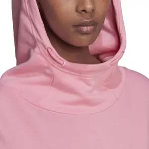 Kort sweatshirt med hætte til kvinder adidas Studio Lounge image-6