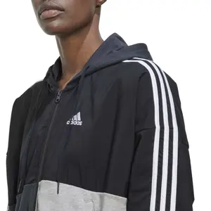 Sweatshirt med lynlås til kvinder adidas Essentials Colorblock image-6