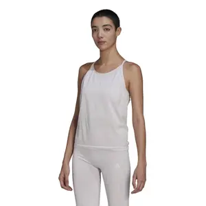 Camiseta de tirantes sin costuras para mujer adidas Aeroknit image-1