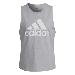 Camiseta de tirantes con logo para mujer adidas Essentials image-3