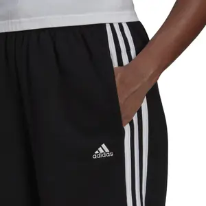 Pantalones cortos de tres rayas para mujer adidas Essentials Studio Lounge image-5