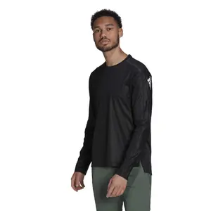 Pu-belagt langærmet træningstrøje adidas image-5