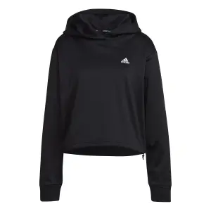 Sweatshirt à capuche à grand logo Damen adidas Aeroready image-0