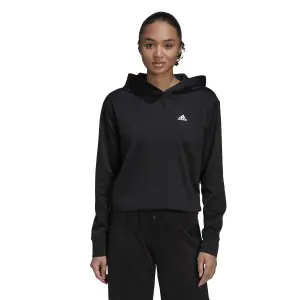 Sweatshirt à capuche à grand logo Damen adidas Aeroready image-1