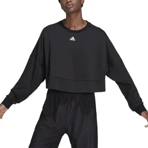Løstsiddende sweatshirt til kvinder adidas Aeroready Studio image-3