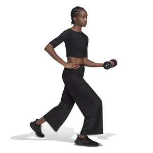 Pantalon de jogging 7/8 à jambe large femme adidas Aeroready Made4Training image-2
