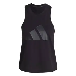 Camiseta de tirantes con iconos de tren de 3 barras para mujer adidas image-3