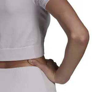 T-Shirt Frau adidas Aeroknit Seamless Fitted image-6