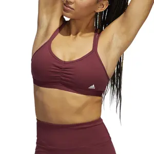 Sujetador de soporte ligero para mujer adidas Yoga Essentials image-5