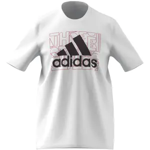 Camiseta gráfica con escudo deportivo digital adidas DNA image-5