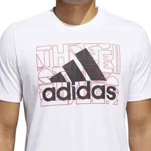T-shirt gráfica com crachá desportivo digital adidas DNA image-6