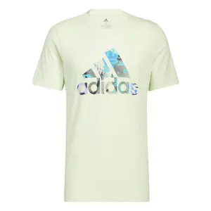 Camiseta con distintivo gráfico deportivo adidas image-0