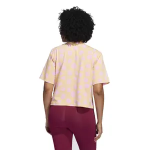 Camiseta corta estampada de mujer adidas FARM Rio image-5