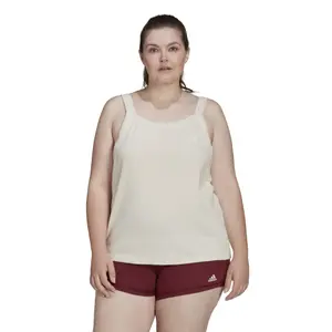 Camiseta de tirantes para mujer adidas Essentials Yoga Rib GT image-1