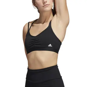 Sujetador de soporte ligero para mujer adidas Yoga Essentials image-3