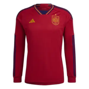 Maillot Domicile manches longues Coupe du monde 2022 Espagne image-0