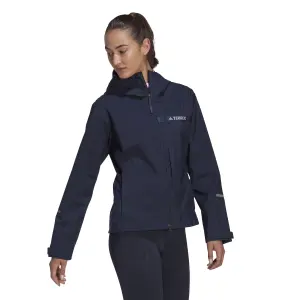 Wasserdichte 2,5-Lagen-Jacke Frau adidas Terrex Multi Rain.Rdy image-6