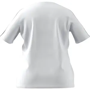 Camiseta ajustada de 3 rayas para mujer adidas Essentials GT image-6