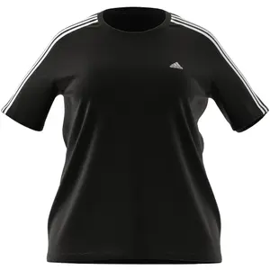 Camiseta ajustada de 3 rayas para mujer adidas Essentials GT image-1