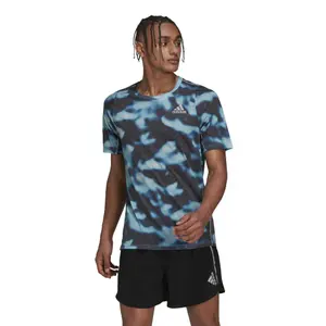 Trikot mit 3-Balken-Druck adidas Run icons image-1