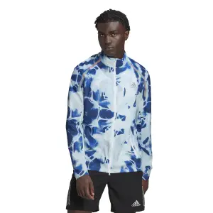 Genomskinlig vattentät jacka adidas Marathon image-1