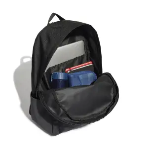 Classic horizontal backpack with 3 stripes adidas image-2