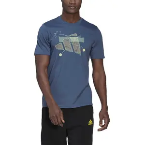 Camiseta de tenis gráfica adidas Aeroready image-4