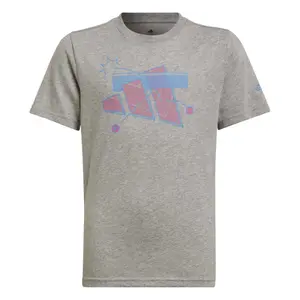 Camiseta gráfica para niños adidas Aeroready image-1