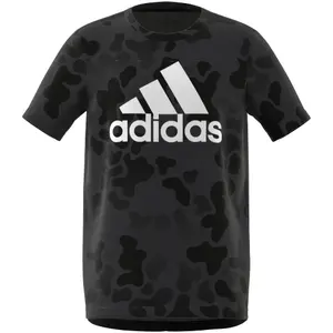 Camiseta con estampado de camuflaje para niños adidas image-6