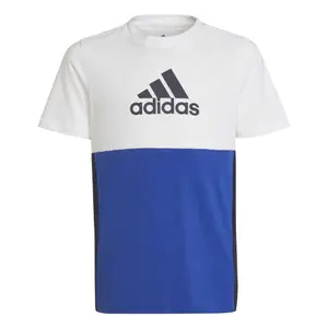 Camiseta infantil de bloques de colores adidas image-1