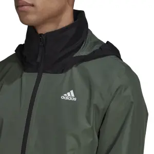 Wasserdichte 3-Streifen-Jacke adidas BSC Rain.RDY image-6