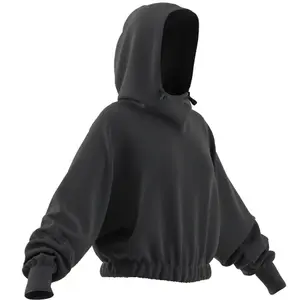 Camisola com capuz curta para mulher adidas Studio Lounge image-3