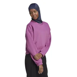Sudadera suelta de mujer adidas Studio Lounge image-3