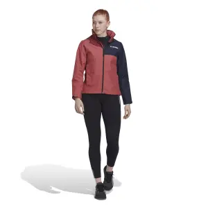 Wasserdichte 2,5-Lagen-Jacke Frau adidas Terrex Multi Rain.Rdy Primegreen image-5