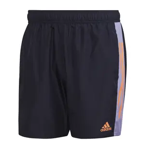 Pantalones cortos de baño con 3 rayas de color adidas image-3