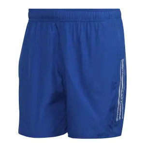 Pantalones cortos de baño de 3 rayas de longitud media adidas image-0