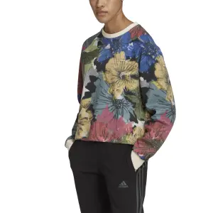 Felpa stampata da donna adidas image-4
