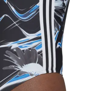 Women's 1-piece graphic swimsuit adidas Positivisea GT image-5