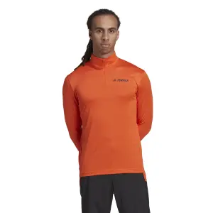 terrex multi long-sleeve half-zip t-shirt  image-1