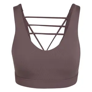 Sujetador de sujeción media para mujeres adidas CoreFlow Luxe image-0