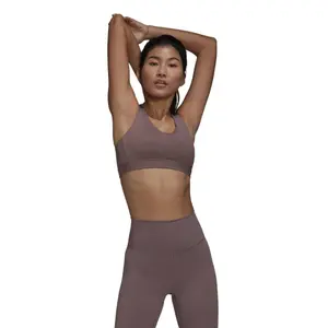 Sujetador de sujeción media para mujeres adidas CoreFlow Luxe image-1