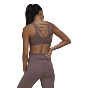 Sujetador de sujeción media para mujeres adidas CoreFlow Luxe image-4