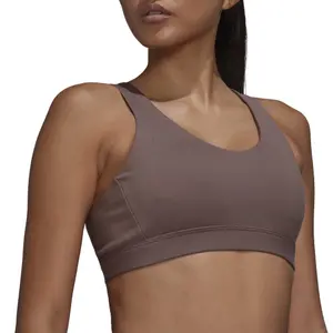 Sujetador de sujeción media para mujeres adidas CoreFlow Luxe image-6